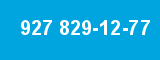 927 829-12-77 927 829-12-77